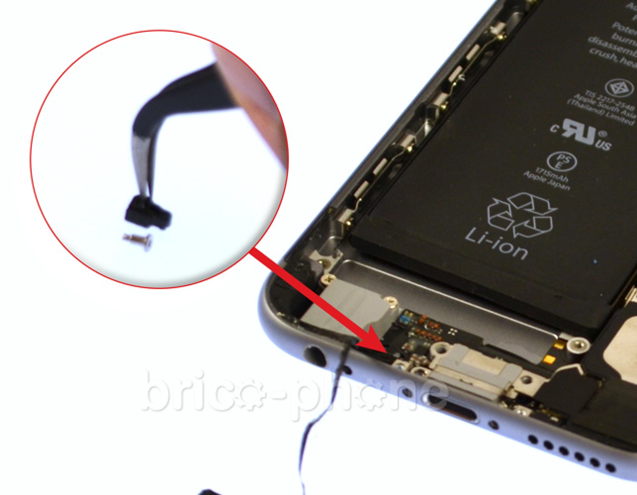Changement du connecteur de charge sur iPhone 6S photo 2