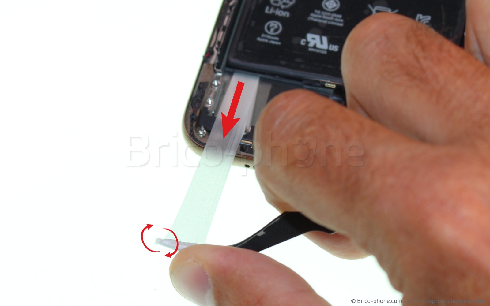 Changement du connecteur de charge sur iPhone XS Max photo 4