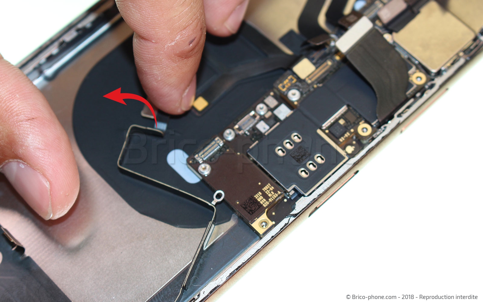 Changement du connecteur de charge sur iPhone XS Max photo 2