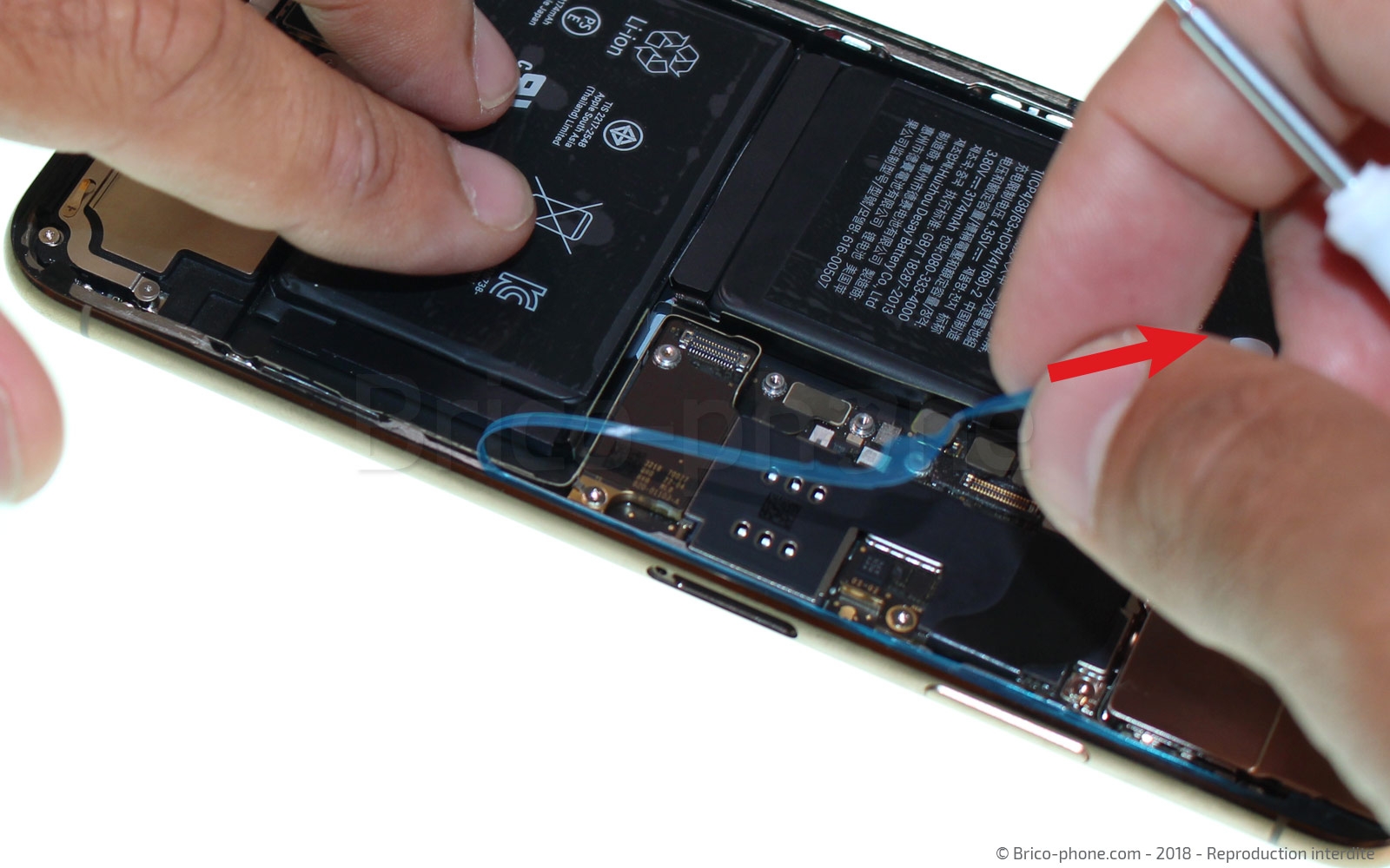 Changement de double caméra arrière sur iPhone XS Max photo 4