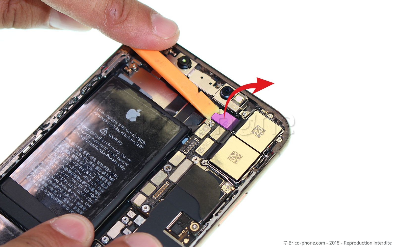 Changement de double caméra arrière sur iPhone XS Max photo 1