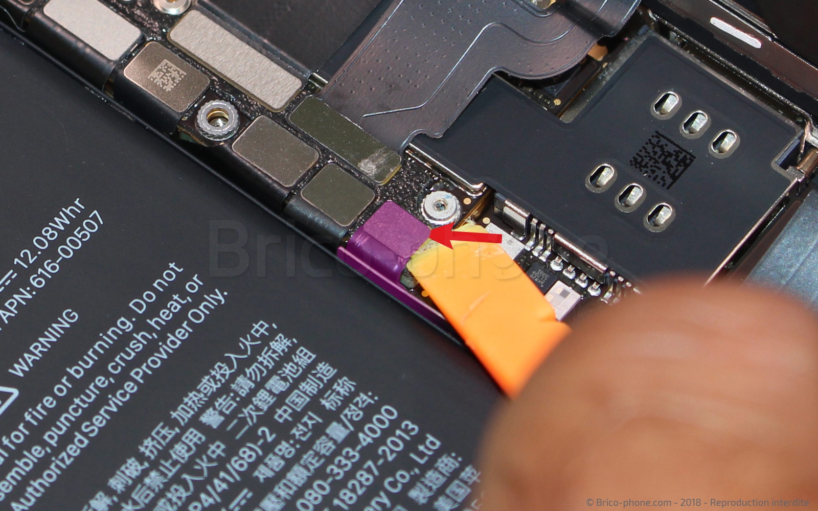 Changement du haut-parleur interne sur iPhone XS Max photo 1