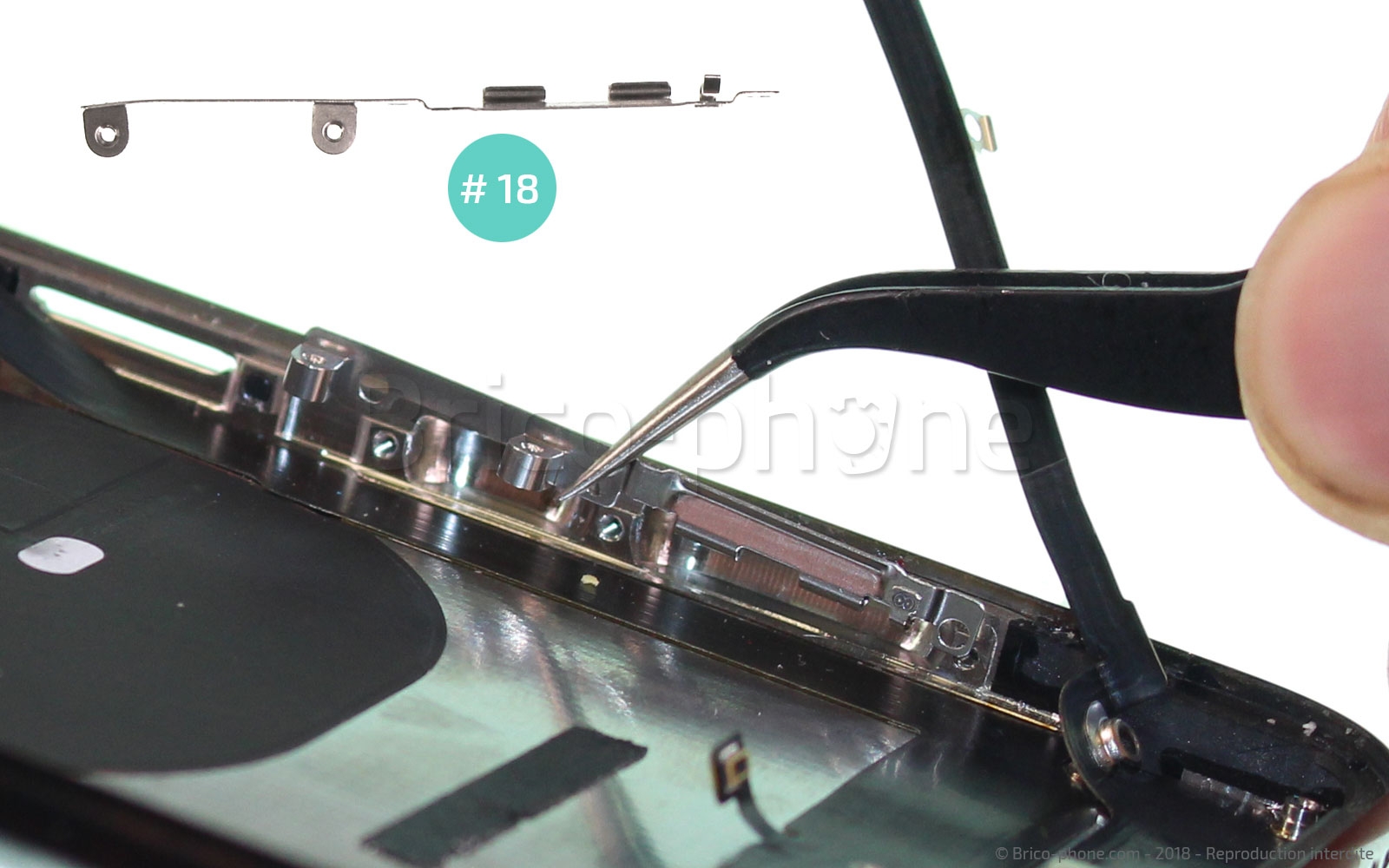 Démontage complet sur iPhone X photo 3