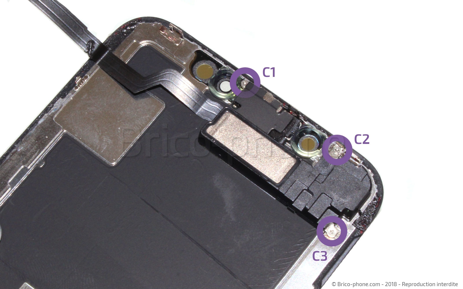 Démontage complet sur iPhone X photo 1