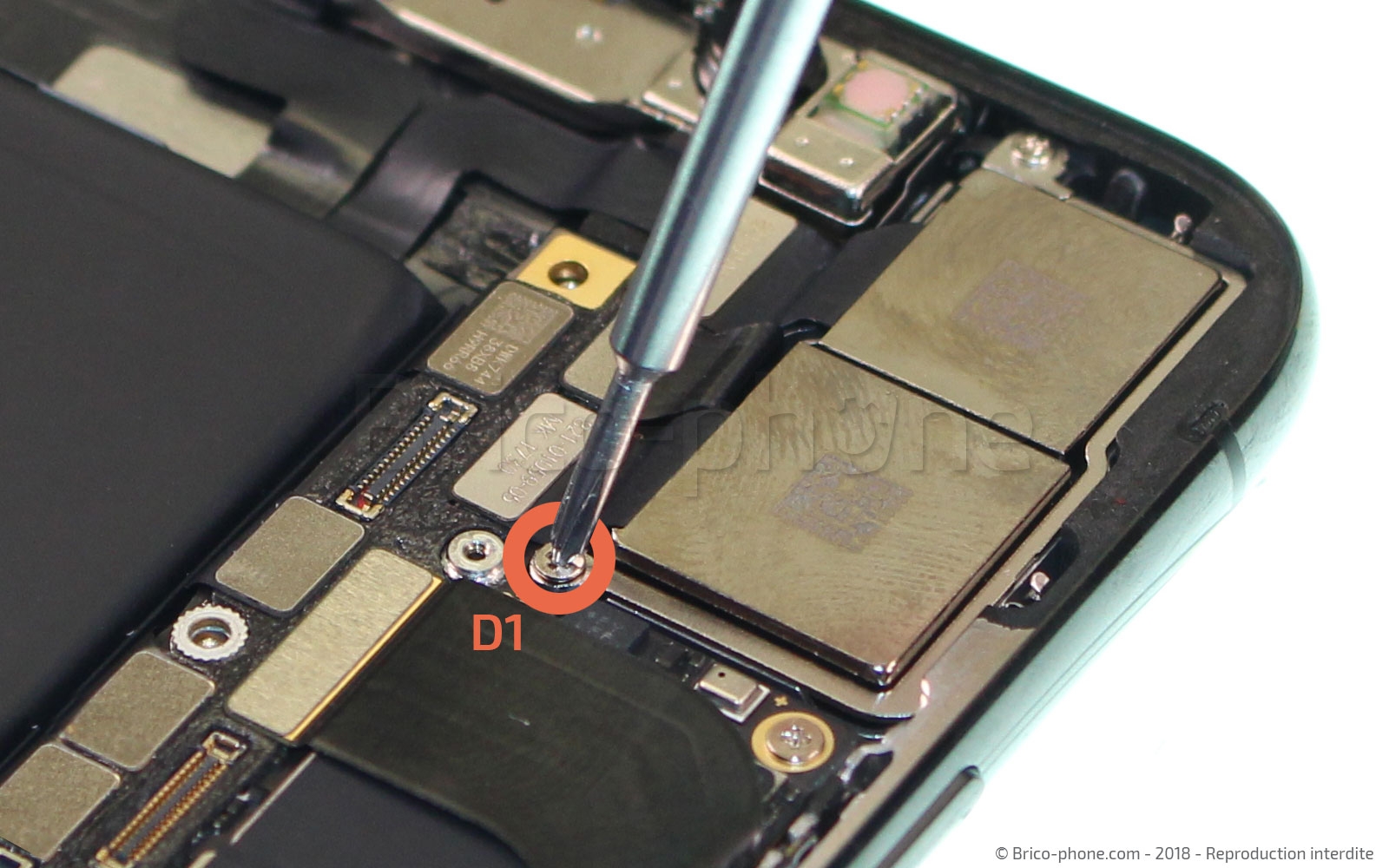 Démontage complet sur iPhone X photo 2