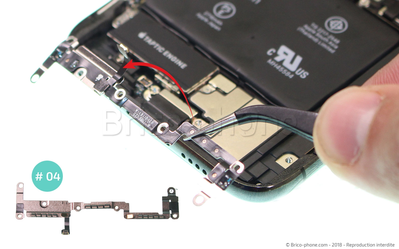Démontage complet sur iPhone X photo 4
