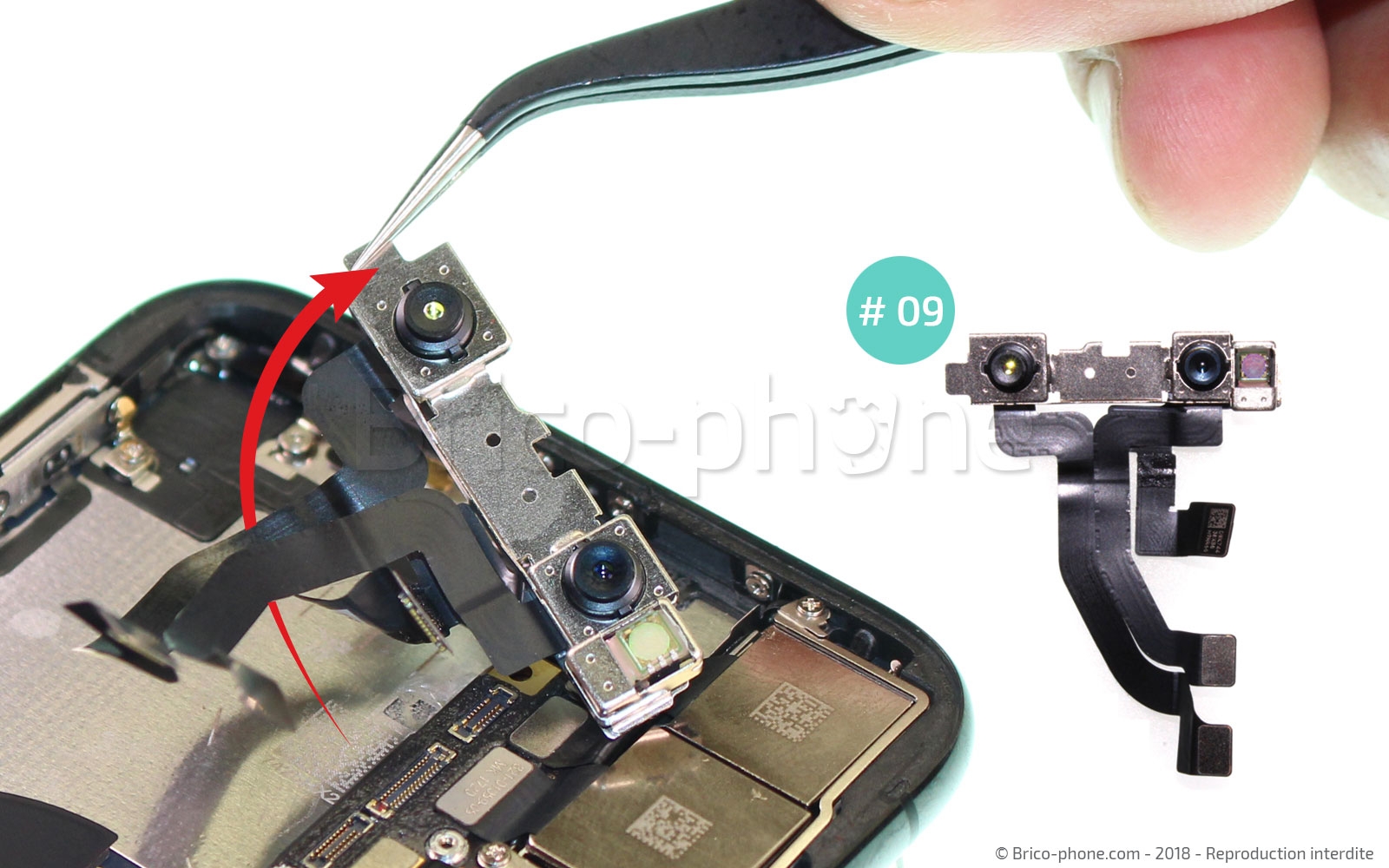 Démontage complet sur iPhone X photo 1