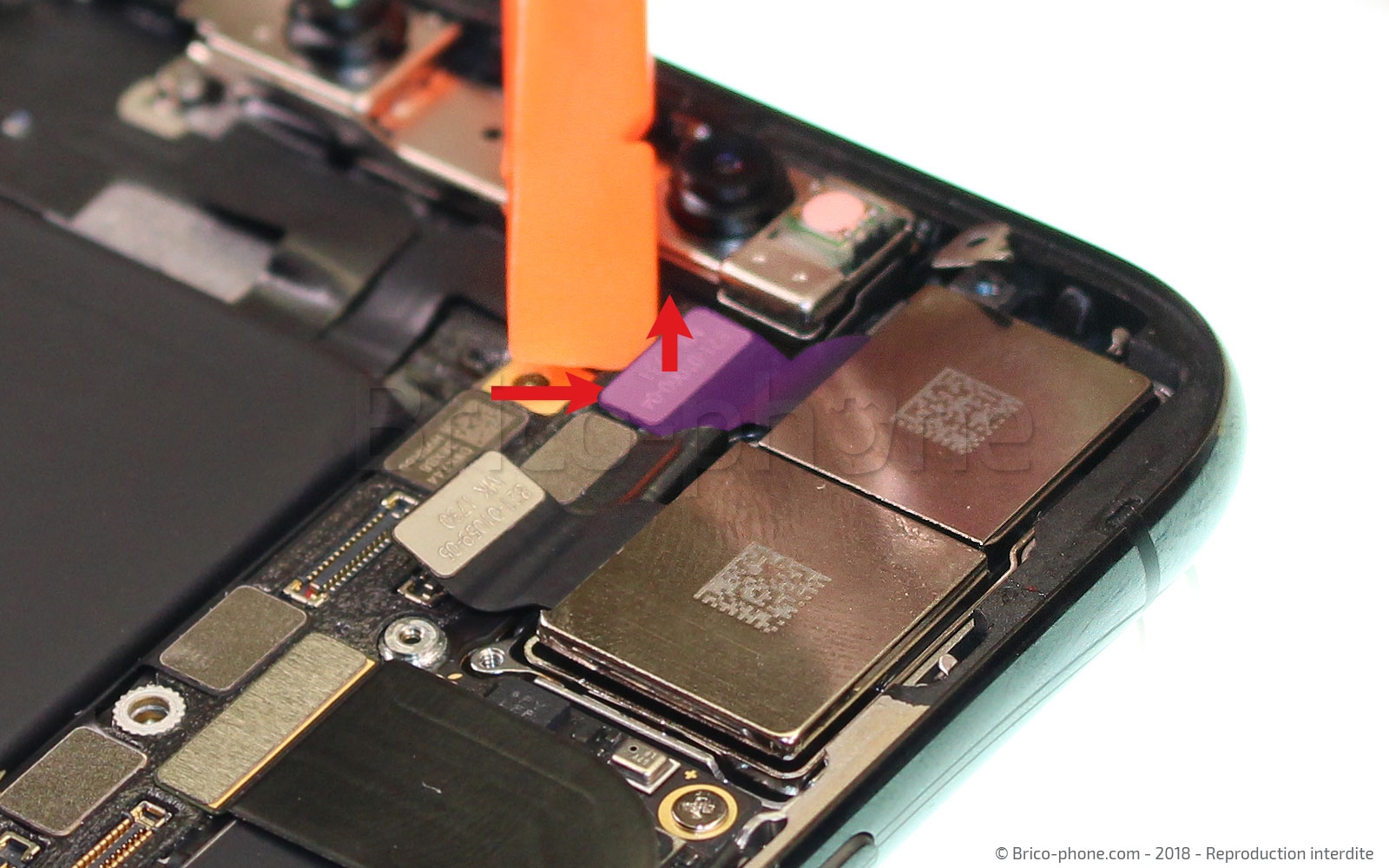 Démontage complet sur iPhone X photo 2