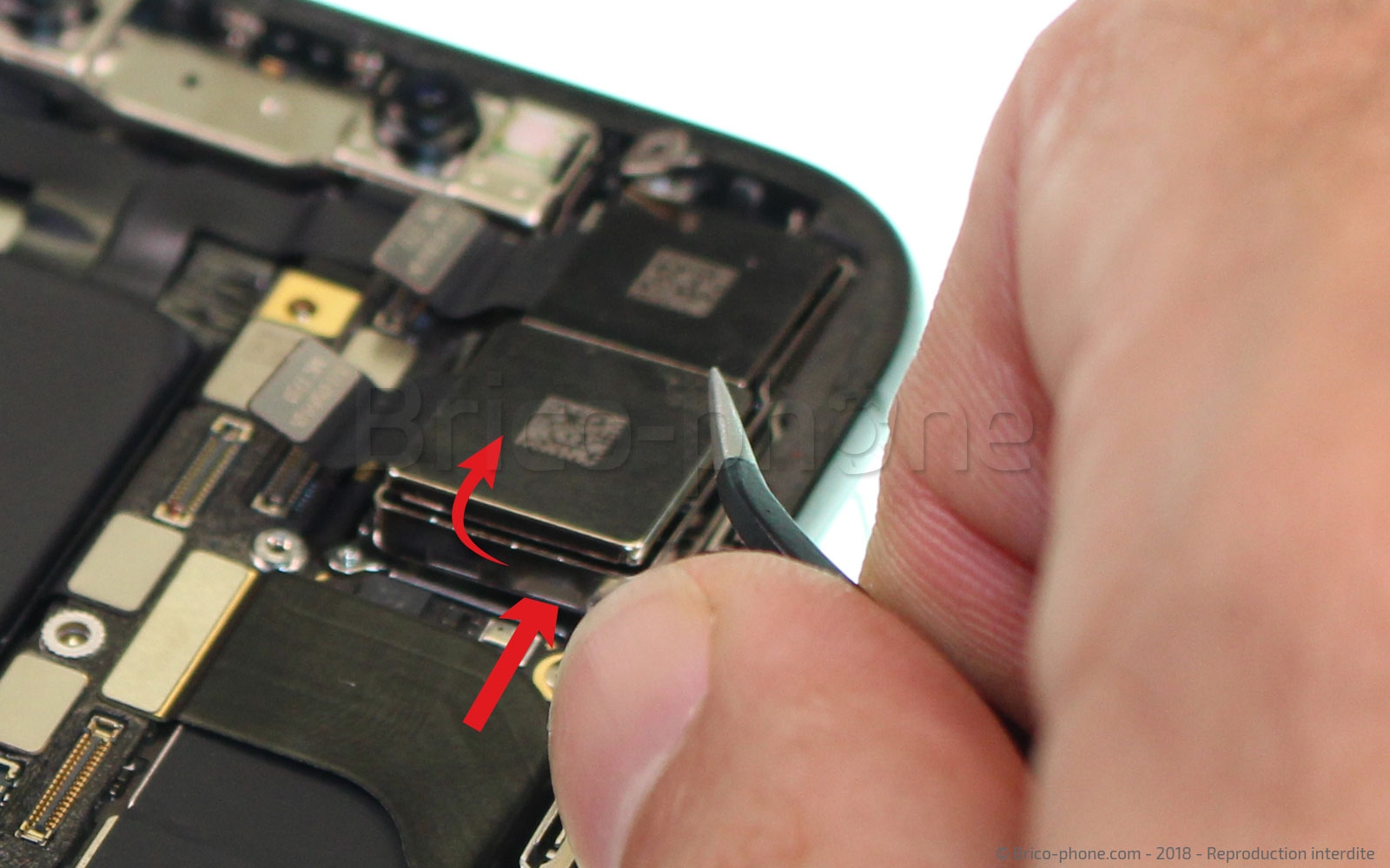 Démontage complet sur iPhone X photo 3