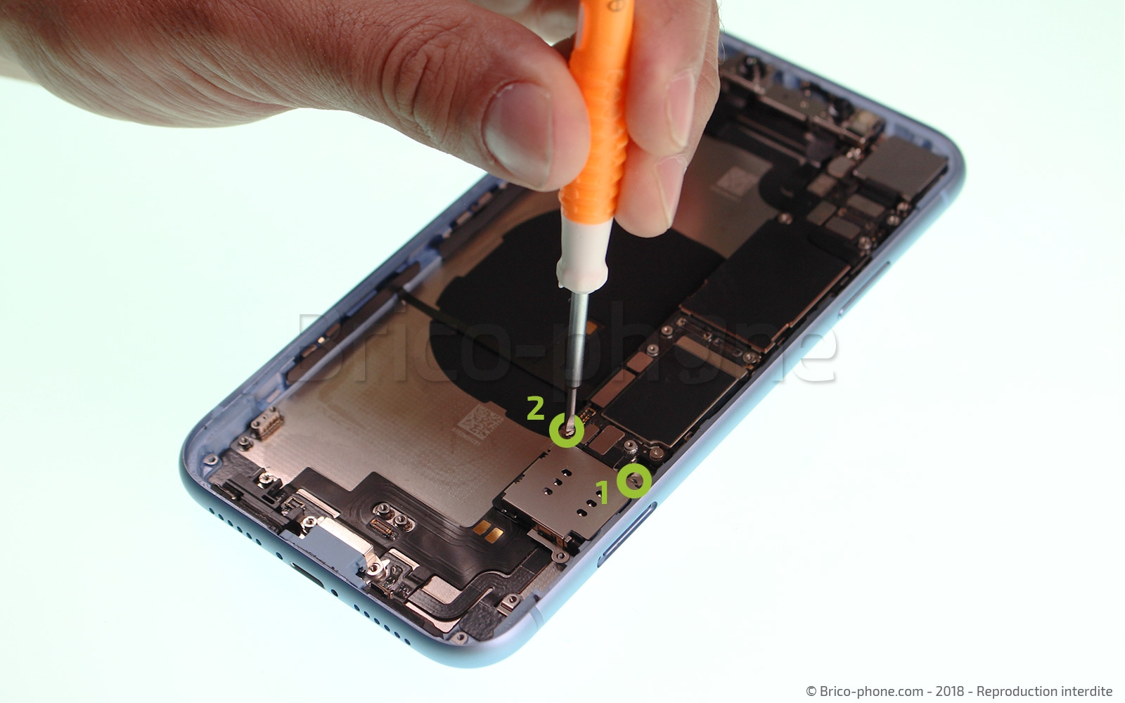 Démontage complet  sur iPhone XR photo 1