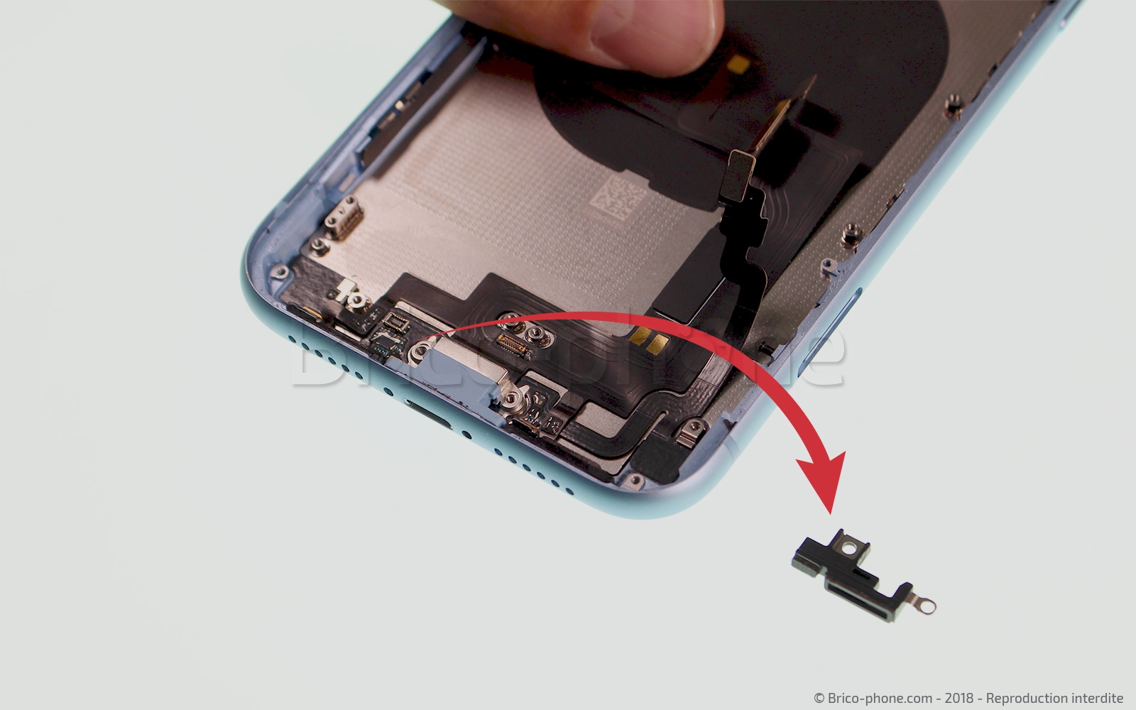 Démontage complet  sur iPhone XR photo 3