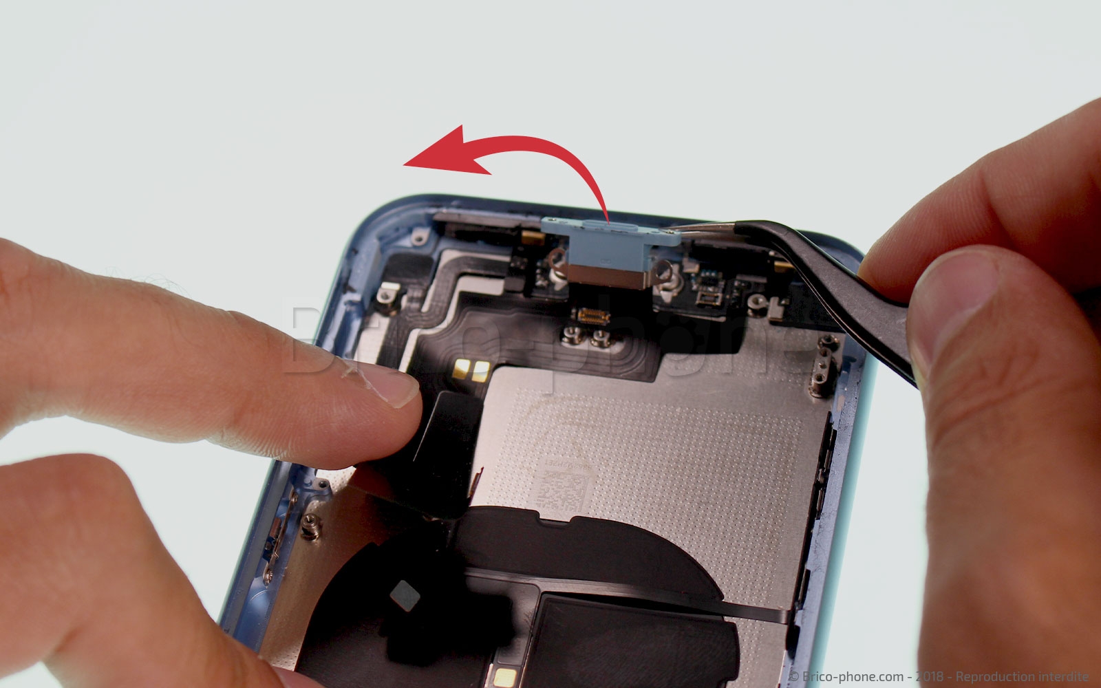 Démontage complet  sur iPhone XR photo 2