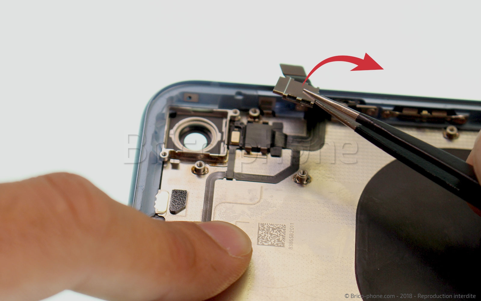 Démontage complet  sur iPhone XR photo 2