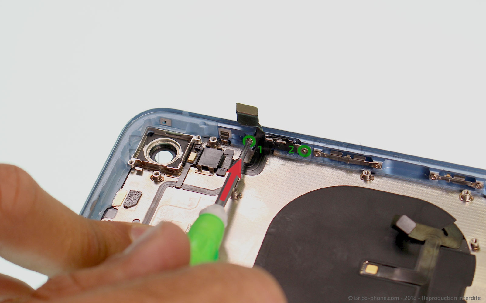 Démontage complet  sur iPhone XR photo 1