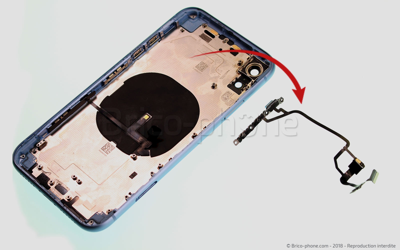 Démontage complet  sur iPhone XR photo 4