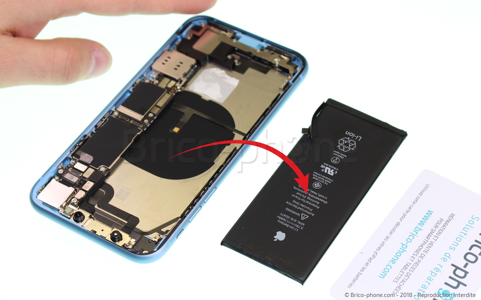 Démontage complet  sur iPhone XR photo 3