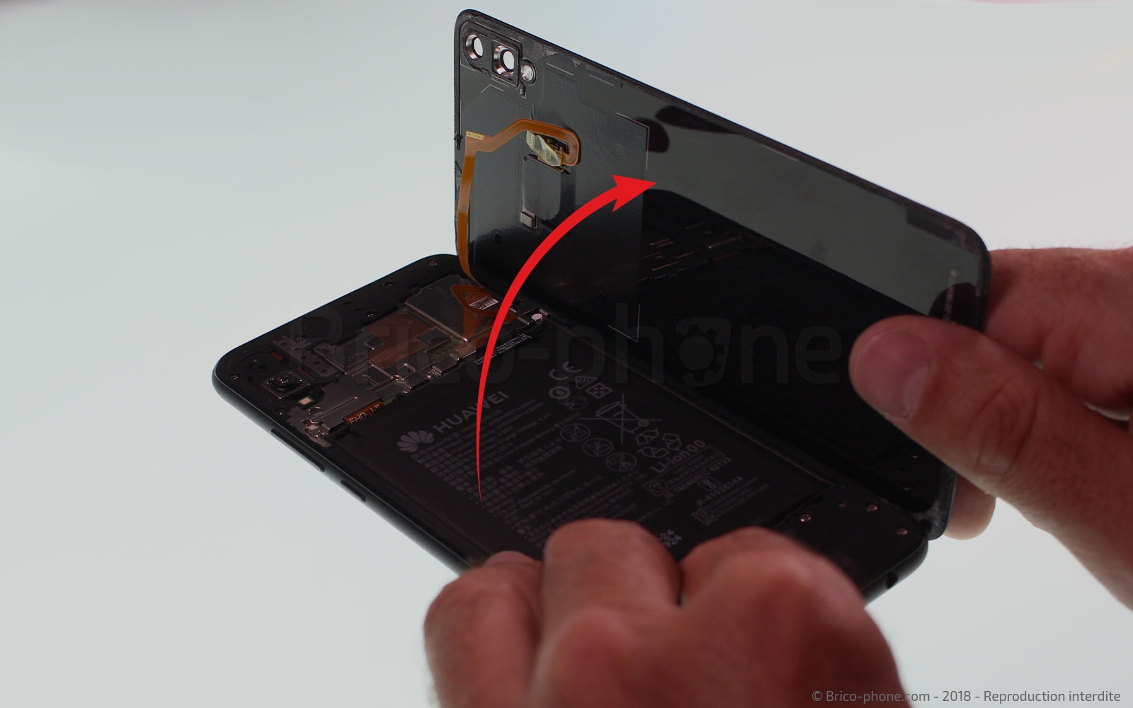 Changement d'écran (vitre+LCD) sur Honor 8X photo 3