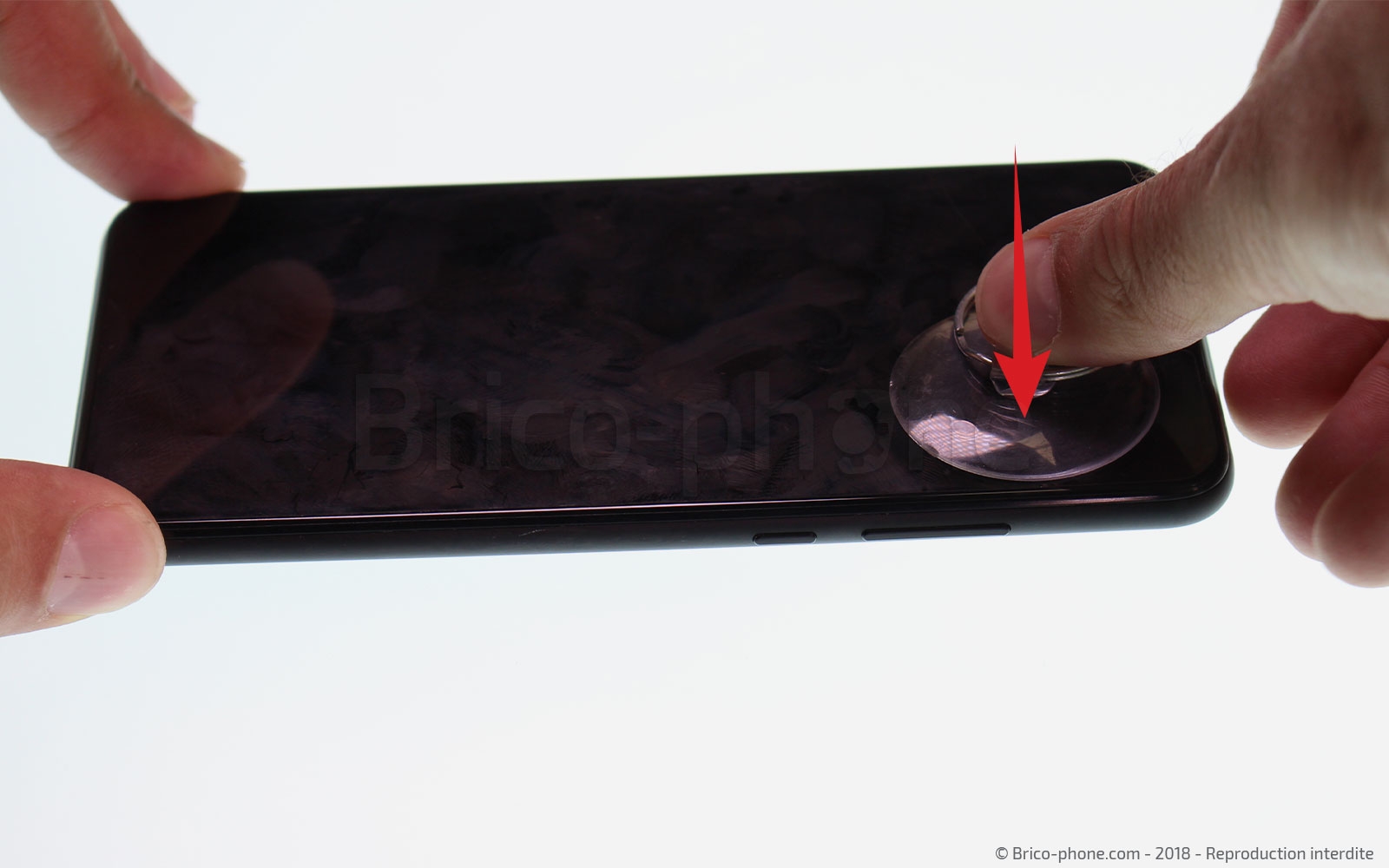 Changement d'écran (vitre+LCD) sur Honor 8X photo 1