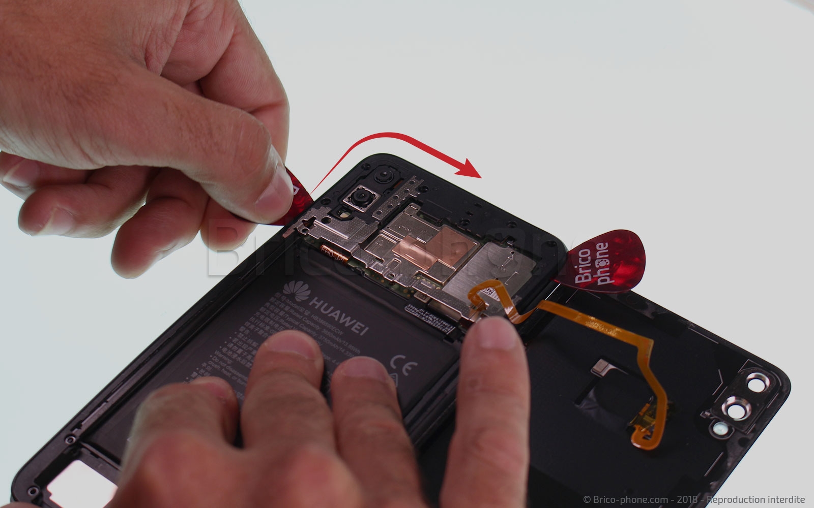 Changement de batterie sur Honor 8X photo 4