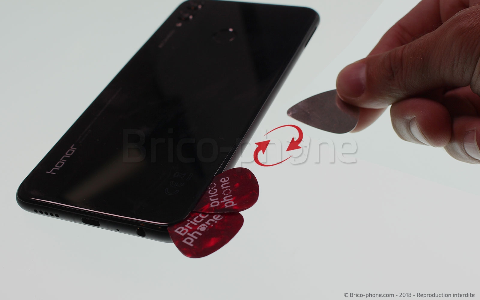 Changement du connecteur de charge sur Honor 8X photo 3