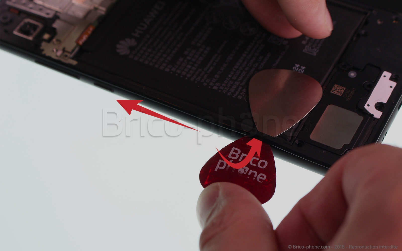 Changement du connecteur de charge sur Honor 8X photo 3