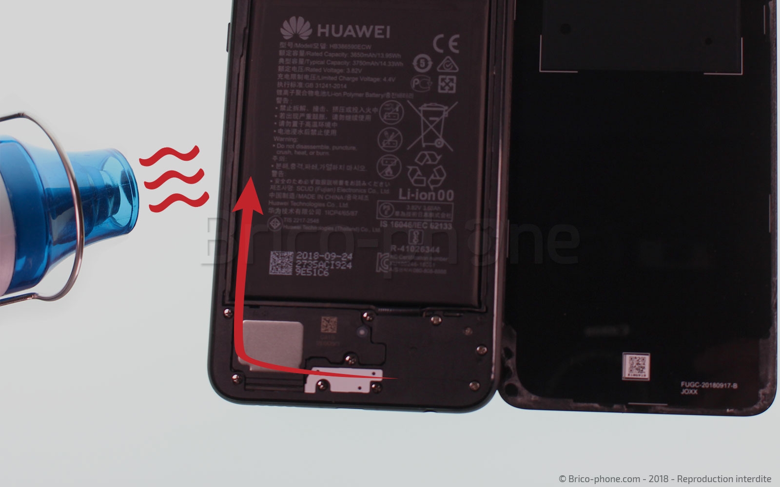 Changement de caméra avant sur Honor 8X photo 1