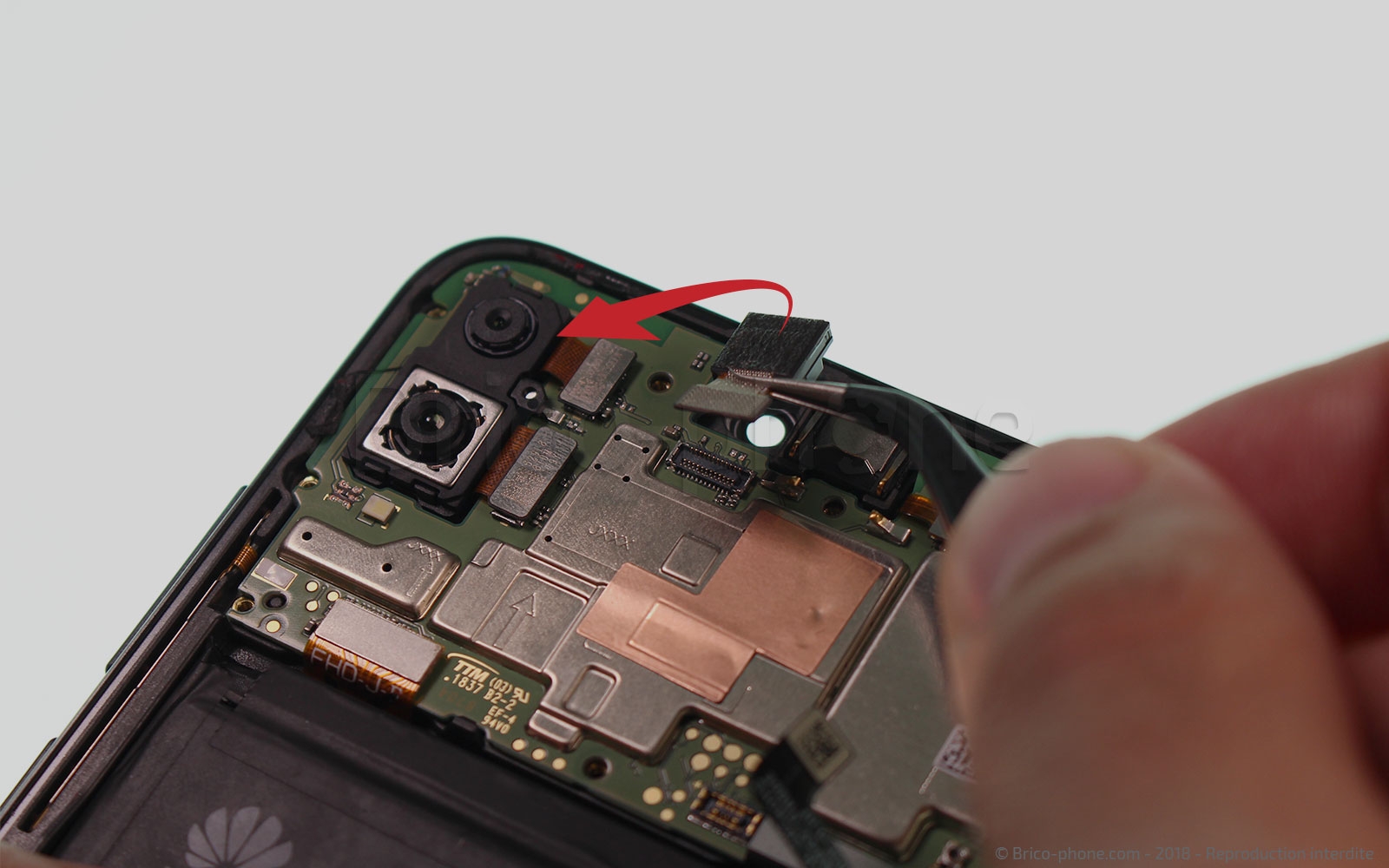 Changement de caméra avant sur Honor 8X photo 2