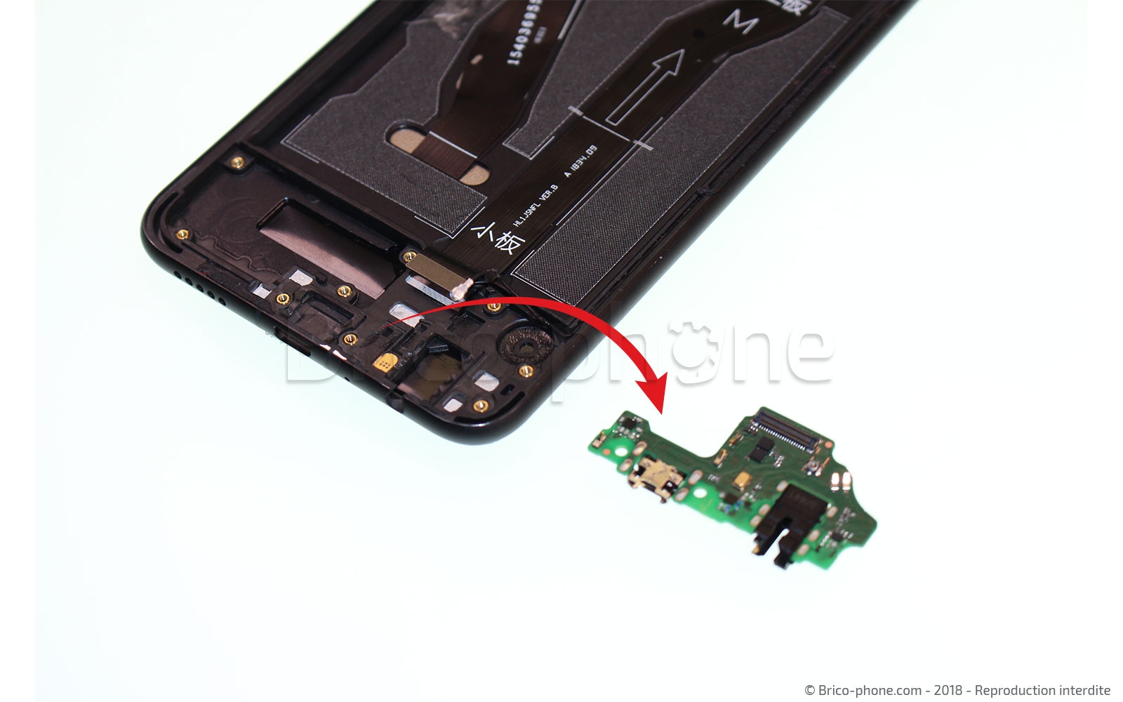 Démontage complet sur Honor 8X photo 4