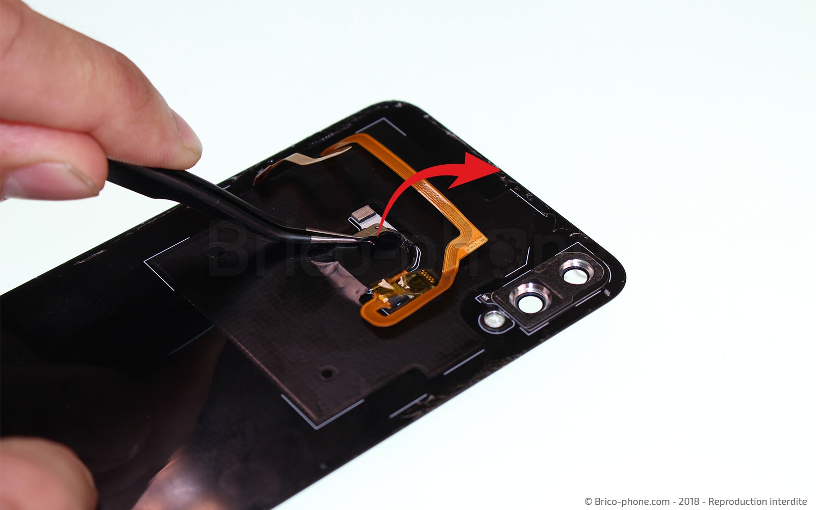 Changement de vitre arrière sur Honor 8X photo 1