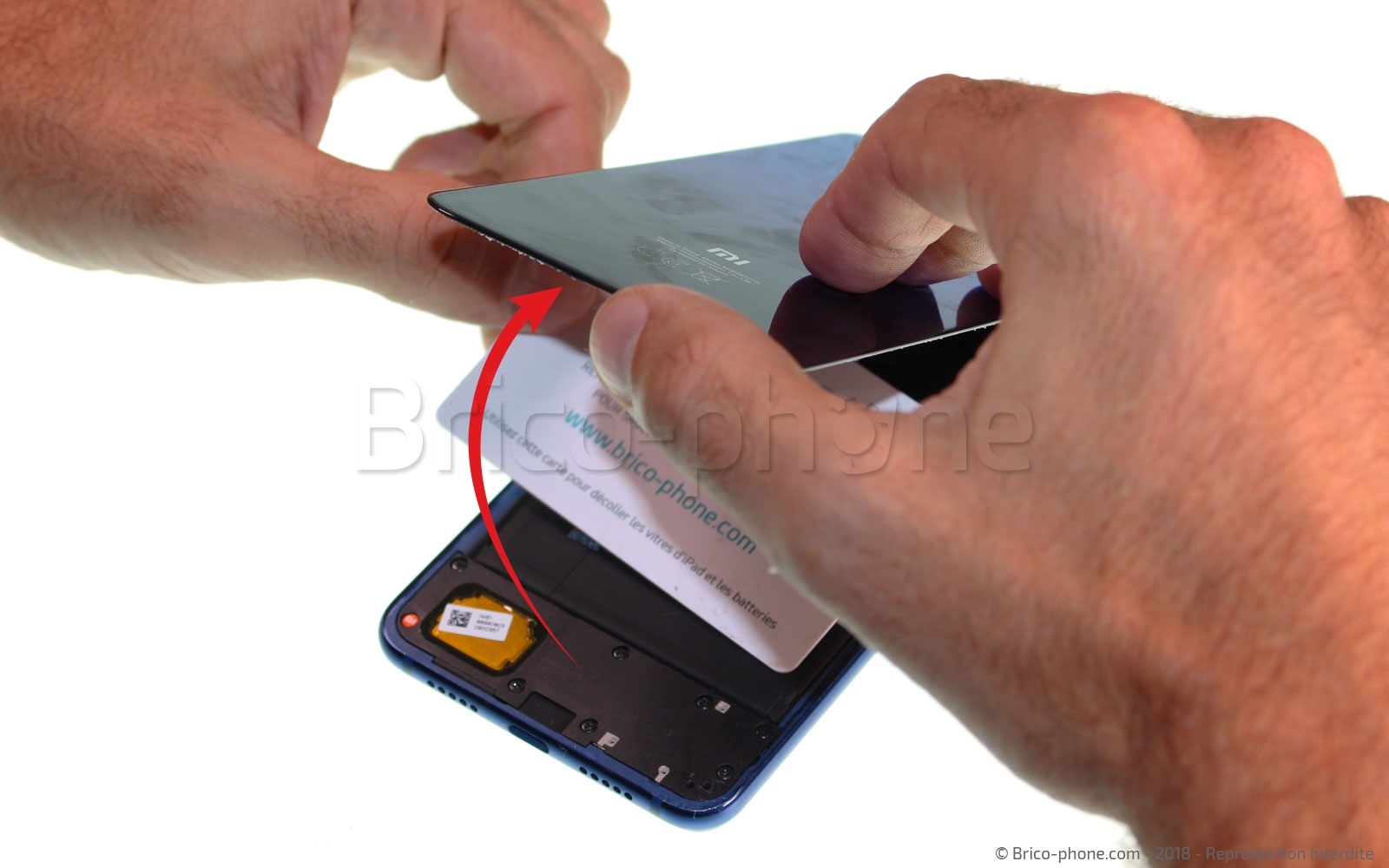 Changement d'écran (vitre+LCD) sur Mi 8 Lite photo 1