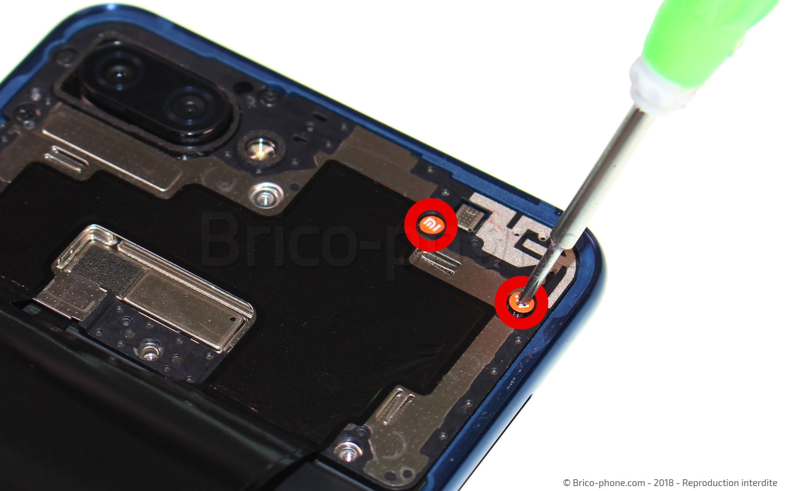 Changement d'écran (vitre+LCD) sur Mi 8 Lite photo 2