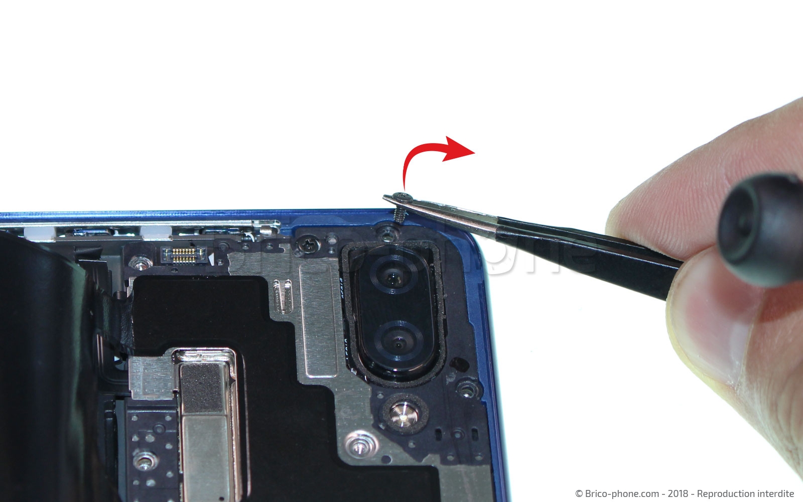 Changement d'écran (vitre+LCD) sur Mi 8 Lite photo 4