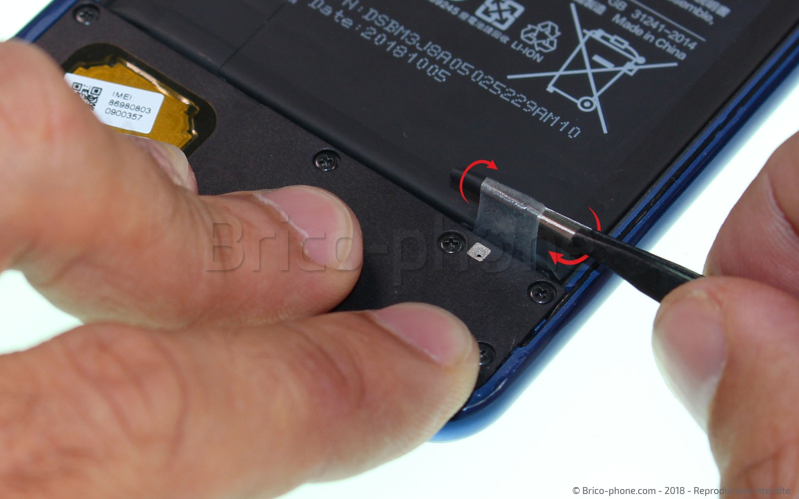 Changement d'écran (vitre+LCD) sur Mi 8 Lite photo 2