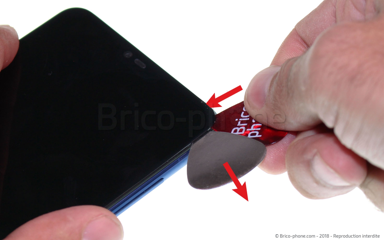 Changement d'écran (vitre+LCD) sur Mi 8 Lite photo 1