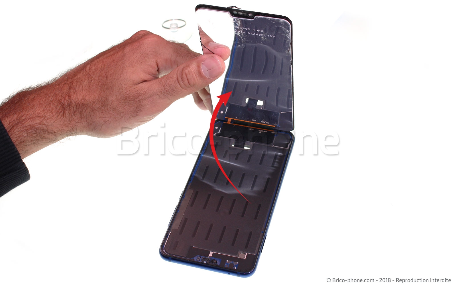 Changement d'écran (vitre+LCD) sur Mi 8 Lite photo 3