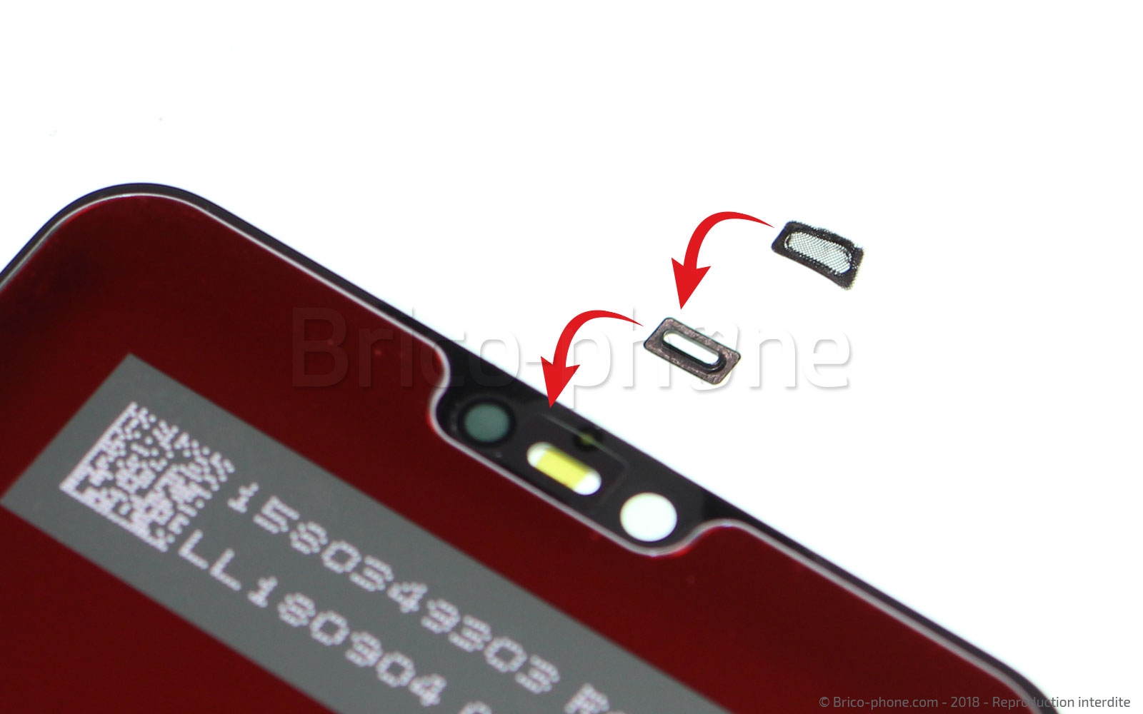 Changement d'écran (vitre+LCD) sur Mi 8 Lite photo 3