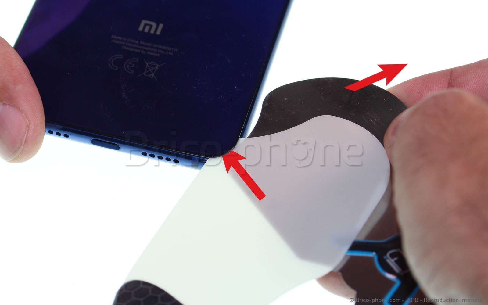 Changement de batterie sur Mi 8 Lite photo 4