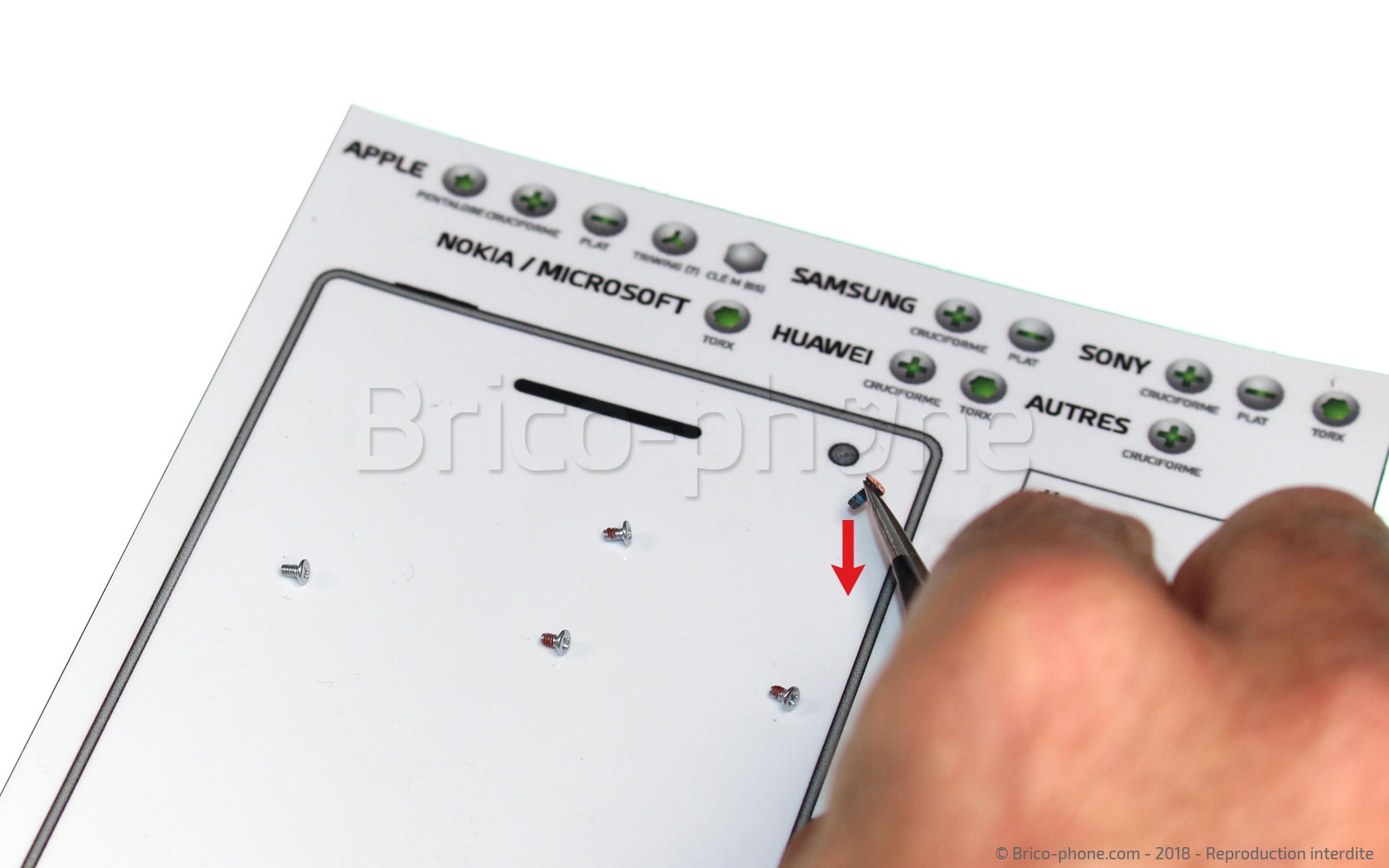 Changement de batterie sur Mi 8 Lite photo 4