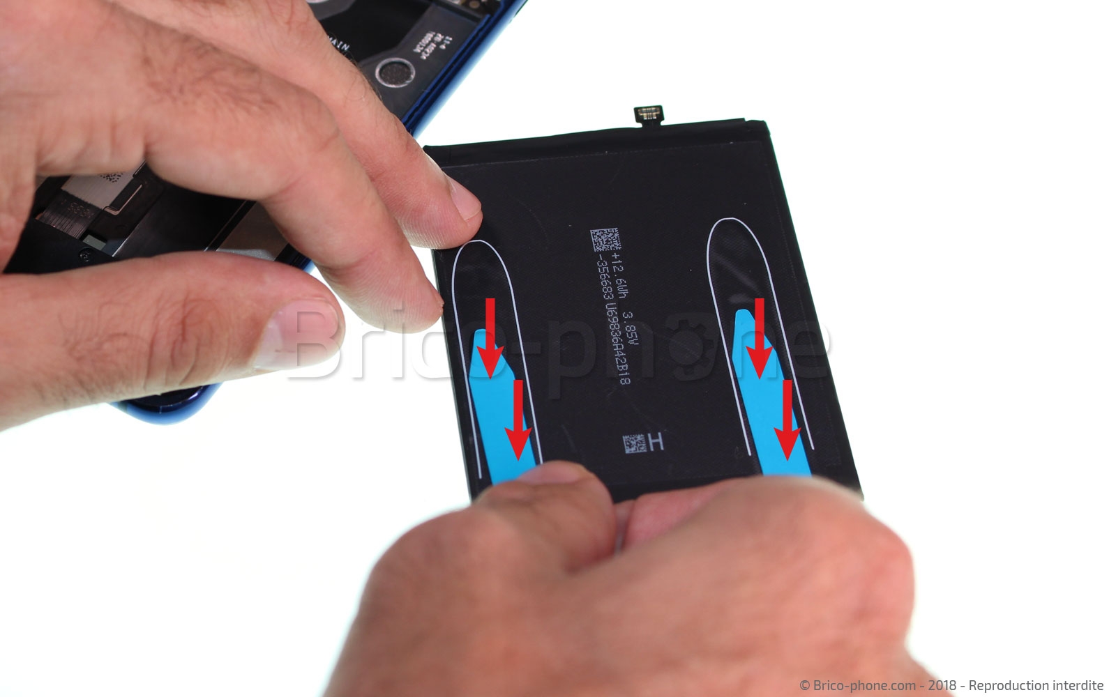 Changement de batterie sur Mi 8 Lite photo 2