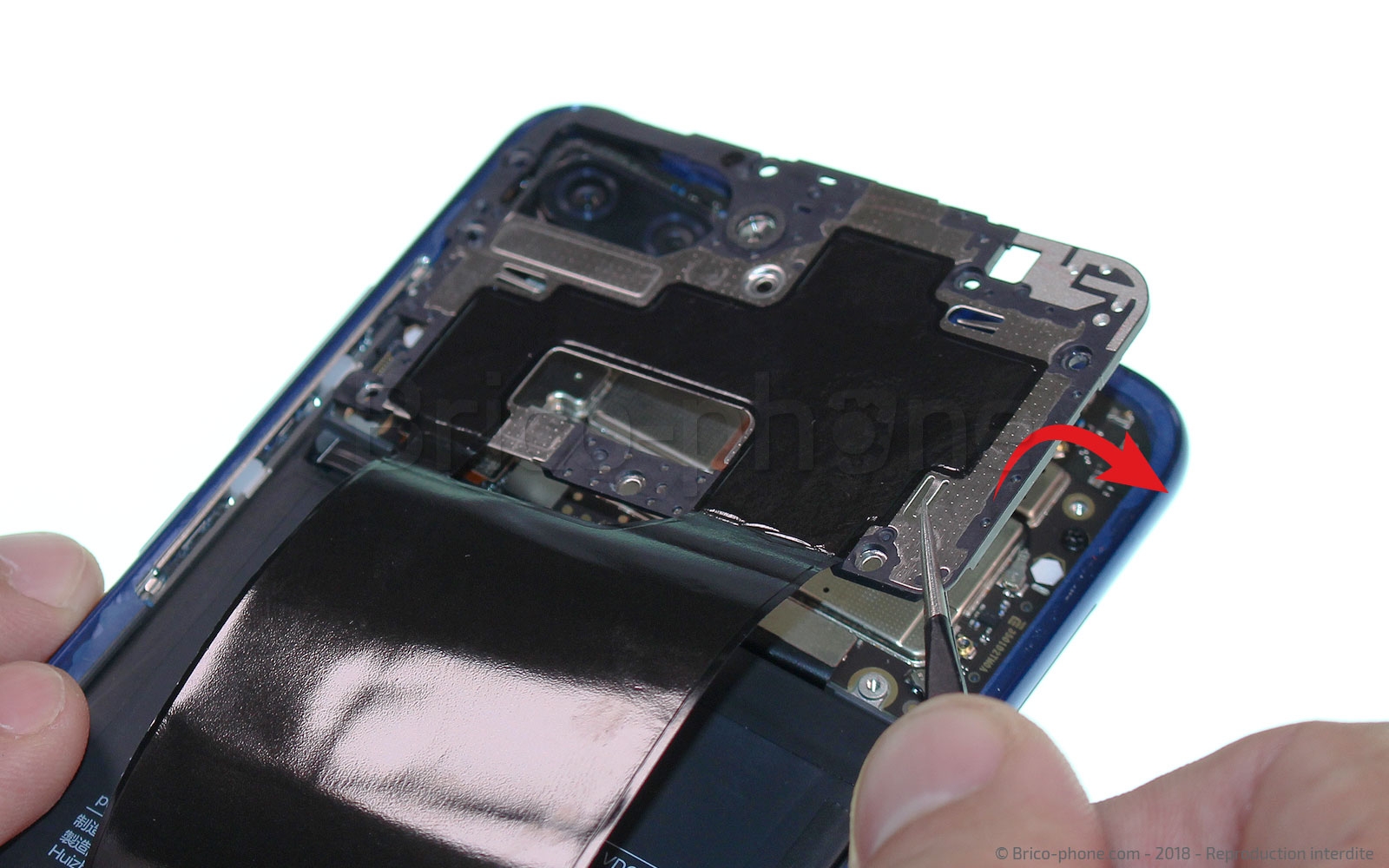 Démontage complet sur Mi 8 Lite photo 3