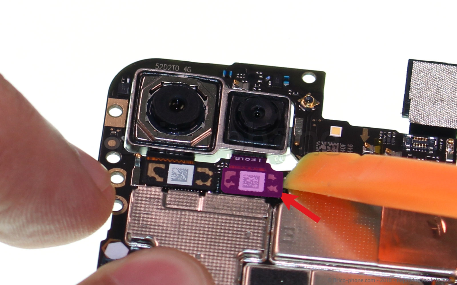 Démontage complet sur Mi 8 Lite photo 1