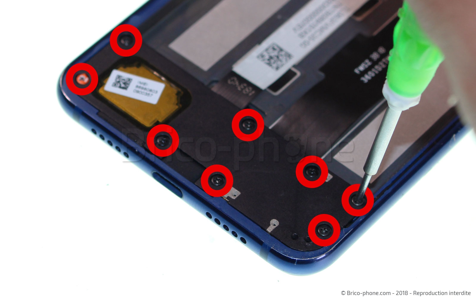 Démontage complet sur Mi 8 Lite photo 1