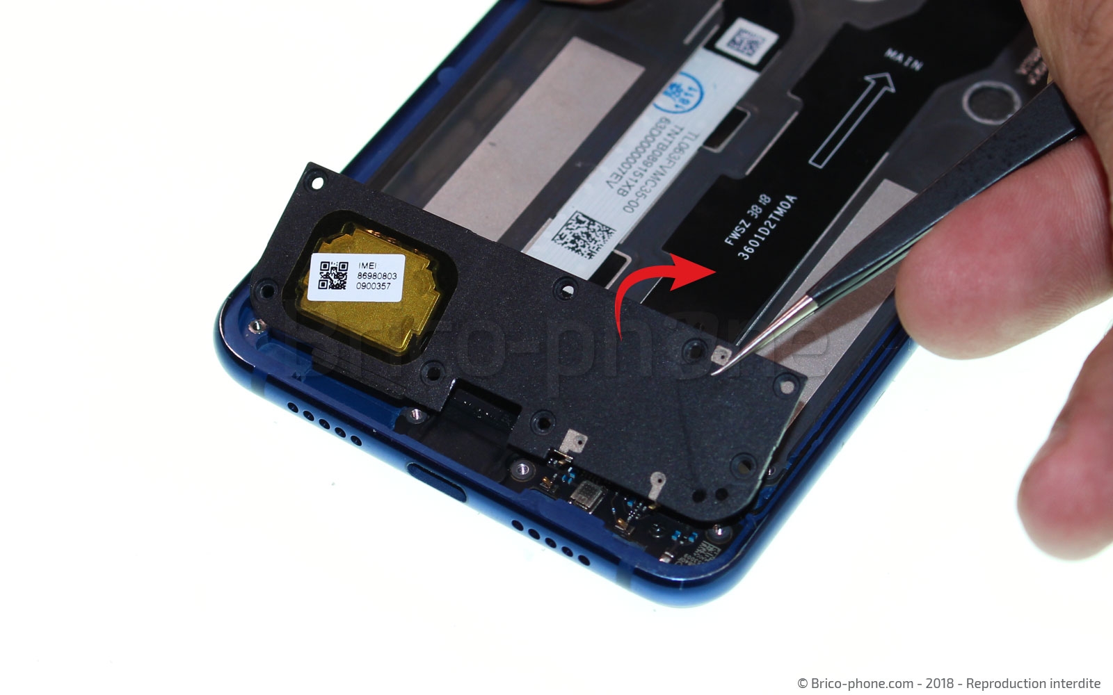 Démontage complet sur Mi 8 Lite photo 2