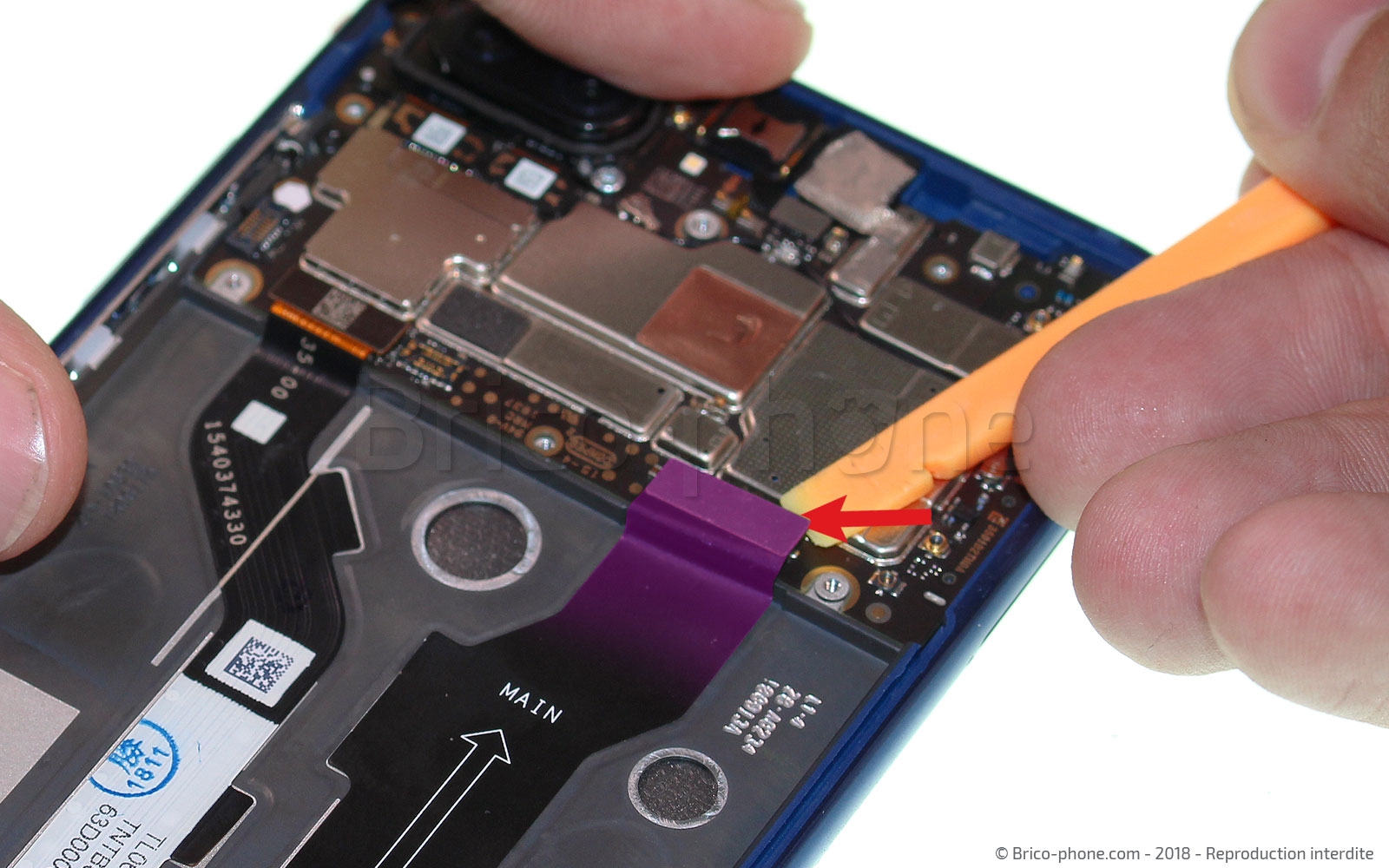 Démontage complet sur Mi 8 Lite photo 1