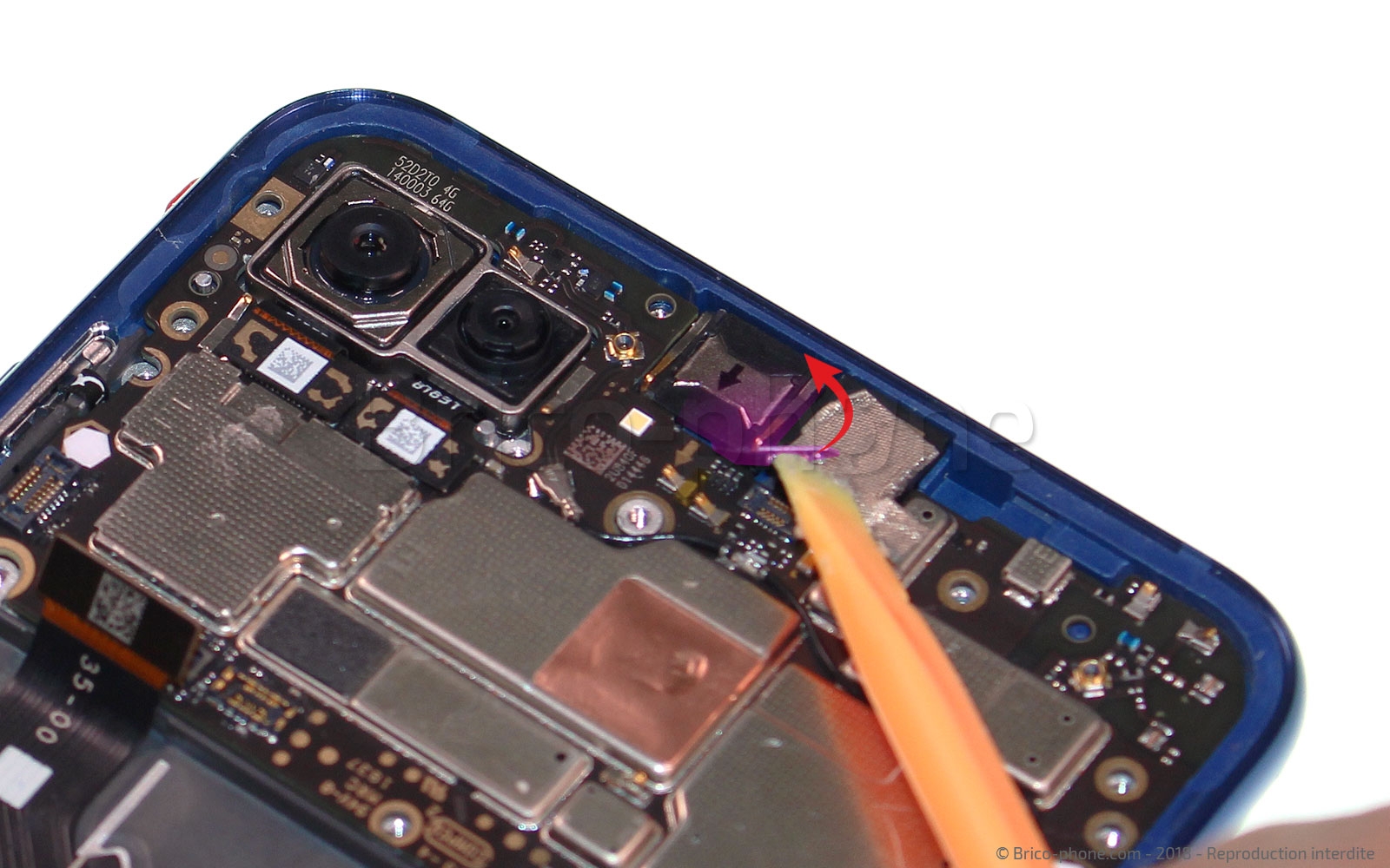 Démontage complet sur Mi 8 Lite photo 3