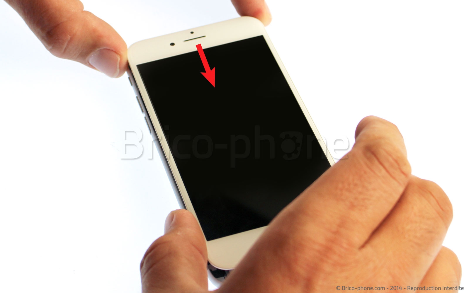 Changement de nappe bouton Home sur iPhone 6 photo 1