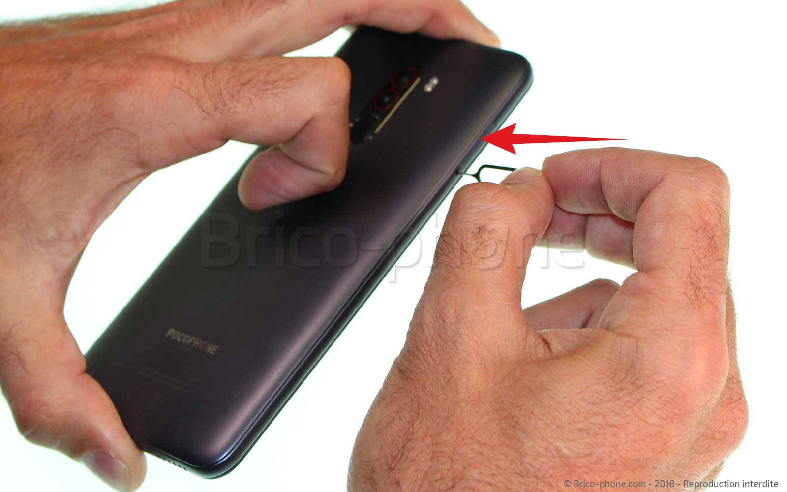 Changement d'écran (vitre+LCD) sur Pocophone F1 photo 2