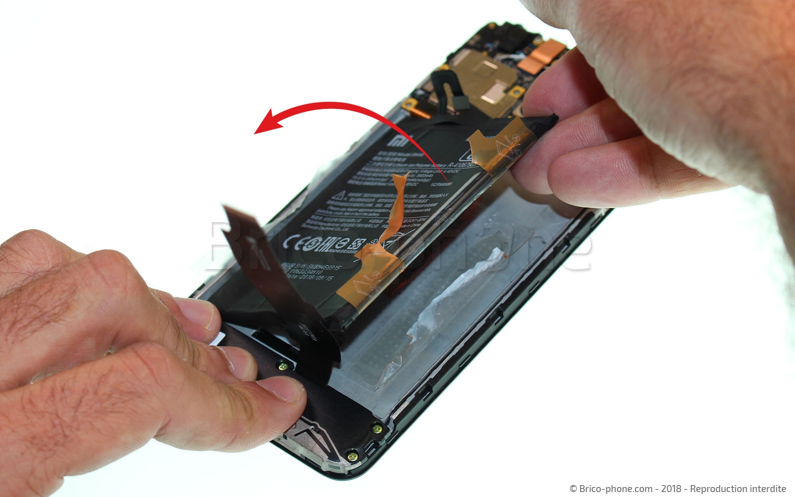 Changement d'écran (vitre+LCD) sur Pocophone F1 photo 3