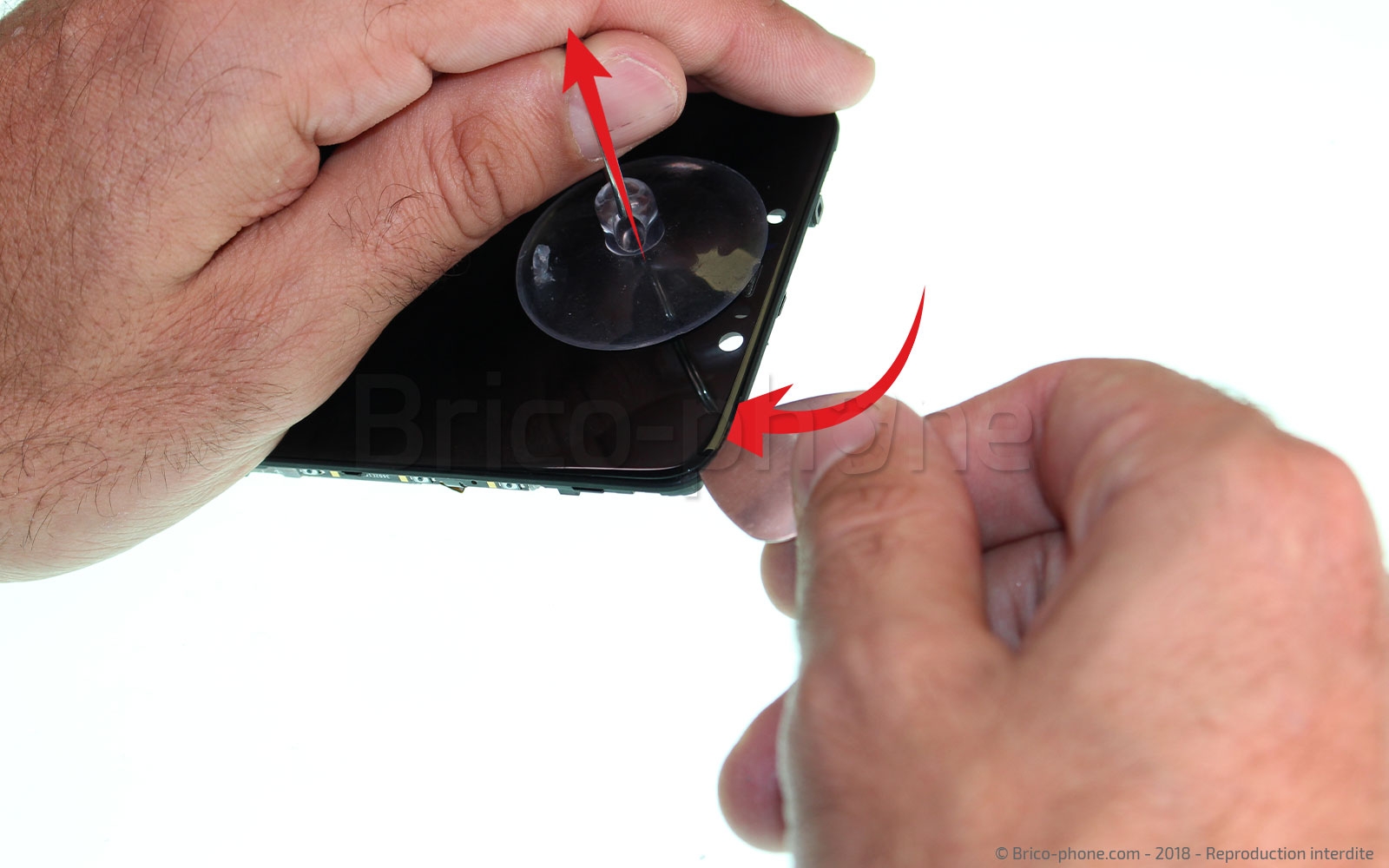 Changement d'écran (vitre+LCD) sur Pocophone F1 photo 2