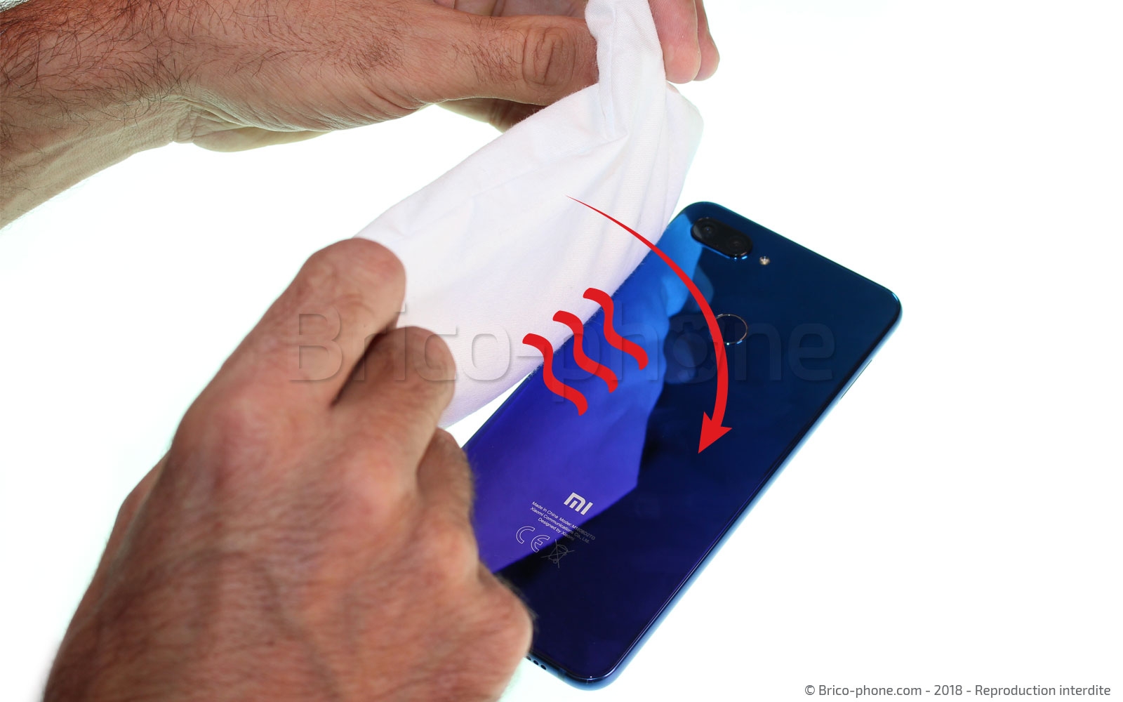 Changement de lecteur d'empreintes sur Mi 8 Lite photo 2